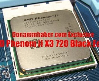 AMD phenom II X3 720 Black edition